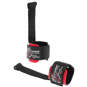 Ремни для подтягивания Power System Power Pin PS-3350 Black/Red