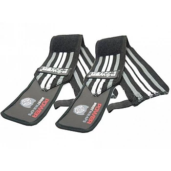 Кистевые бинты Power System Wrist Wraps PS-3500 Grey/Black