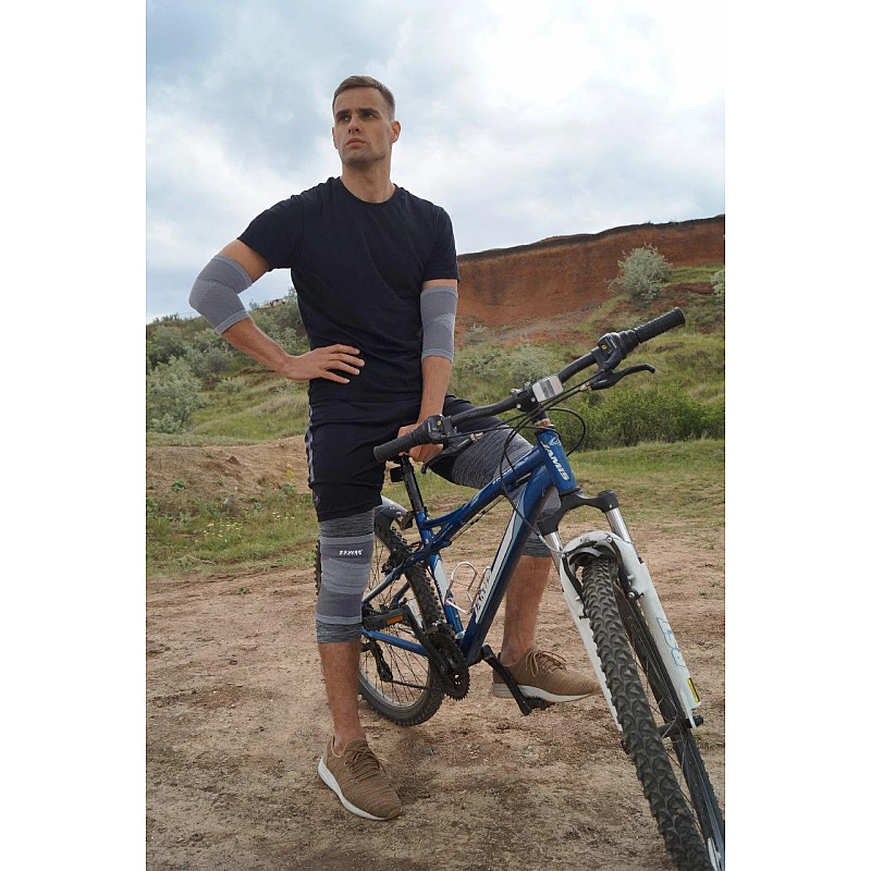 Налокотники спортивные Power System Elbow Support PS-6001 Grey L