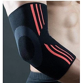 Налокотники спортивные Power System Elbow Support Evo PS-6020 Black/Orange M