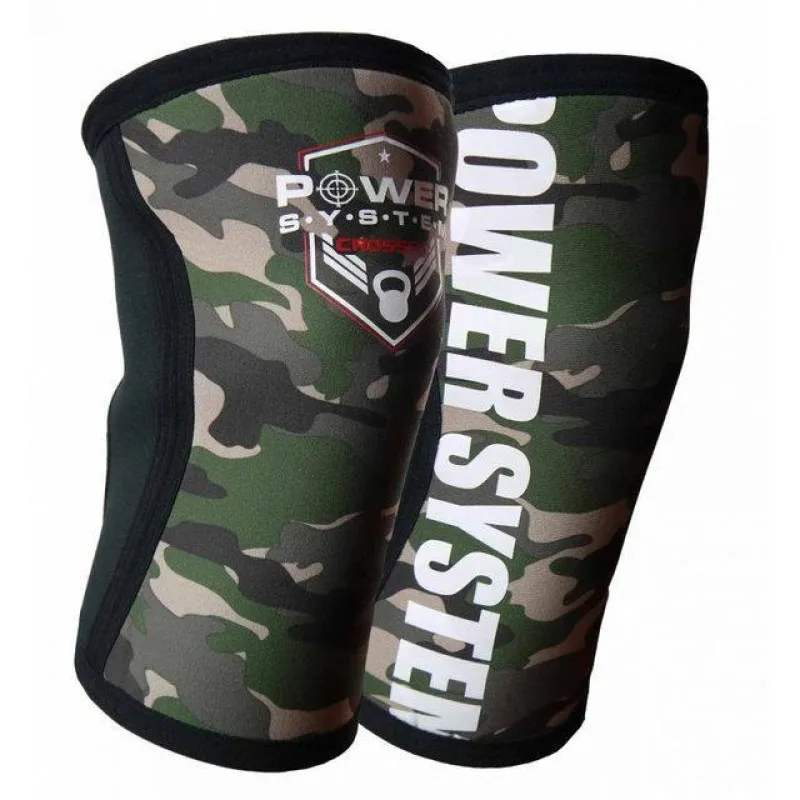 Наколенники для Crossfit Power System Knee Sleeves Camo PS-6032 S/M