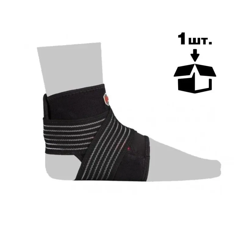 Спортивный бандаж на голеностоп Power System Neo Knee Support PS-6013 Black/Red M