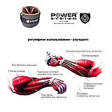 Отягощения для запястья фиксированные Power System 1 kg PS-4044 (пара)