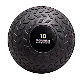 Мяч SlamBall для кроссфита и фитнеса Power System PS-4116 10 кг рифленый