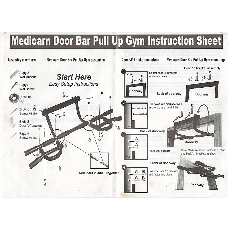 Турник дверной (многофункциональный) Power System Multifunction Door Rack PS-4077