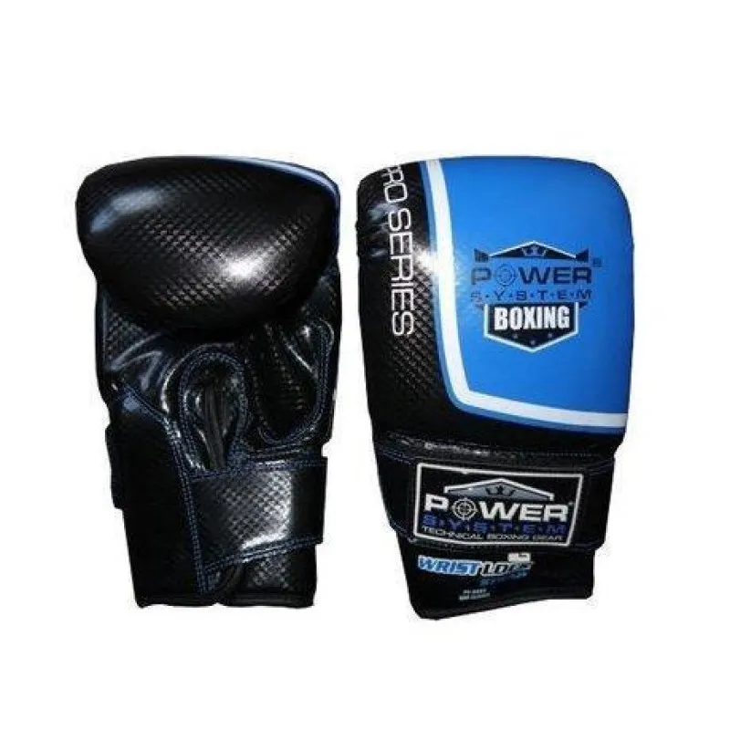 Снарядные перчатки, битки Power System PS 5003 Bag Gloves Storm Black/Blue M