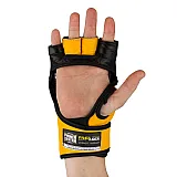 Перчатки для ММА Power System PS 5010 Katame Evo Black/Yellow L/XL