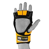 Перчатки для ММА Power System PS 5010 Katame Evo Black/Yellow L/XL