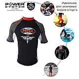 Рашгард для MMA Power System 004 Scorpio S Black/Red