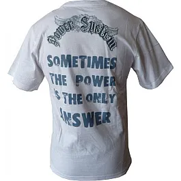 Футболка для фитнеса и бодибилдинга Power System PS-5000 Spartan White L