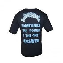 Футболка для фитнеса и бодибилдинга Power System PS-5000 Spartan Black XL