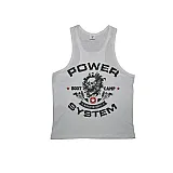 Майка для фитнеса и бодибилдинга Power System PS-8000 Boot Camp White S