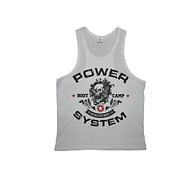 Майка для фитнеса и бодибилдинга Power System PS-8000 Boot Camp White S