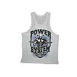 Майка для фитнеса и бодибилдинга Power System PS-8001 Elite Squad White S