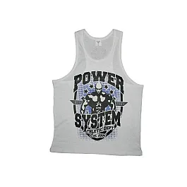 Майка для фитнеса и бодибилдинга Power System PS-8001 Elite Squad White S