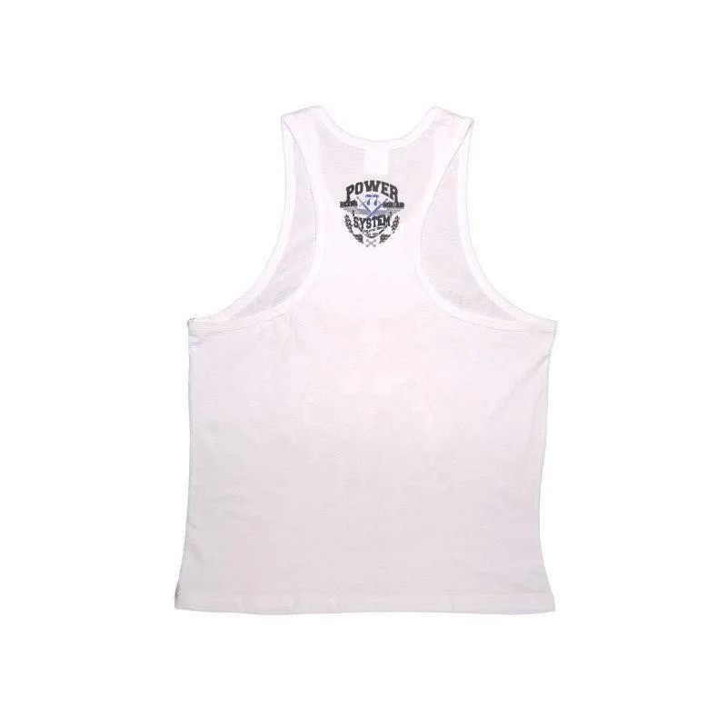 Майка для фитнеса и бодибилдинга Power System PS-8001 Elite Squad White M