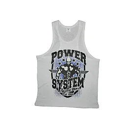 Майка для фитнеса и бодибилдинга Power System PS-8001 Elite Squad White L