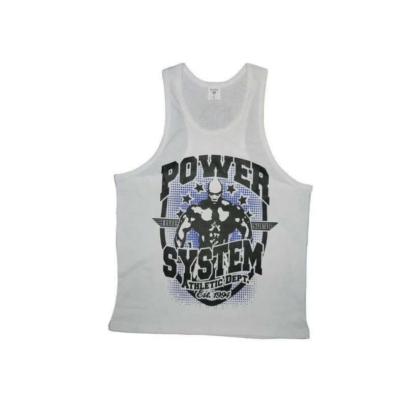 Майка для фитнеса и бодибилдинга Power System PS-8001 Elite Squad White XL