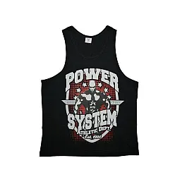 Майка для фитнеса и бодибилдинга Power System PS-8001 Elite Squad Black L