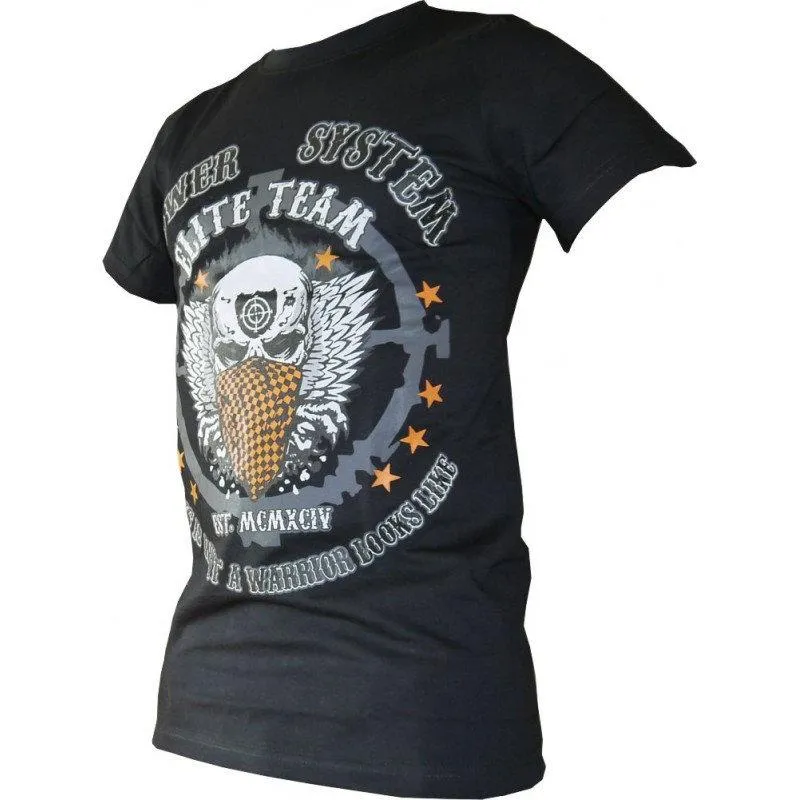 Футболка для фитнеса и бодибилдинга Power System PS-8004 Desperados Black M