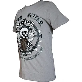 Футболка для фитнеса и бодибилдинга Power System PS-8004 Desperados Grey L