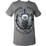 Футболка для фитнеса и бодибилдинга Power System PS-8004 Desperados Grey L