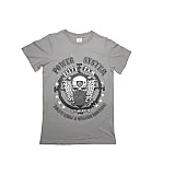 Футболка для фитнеса и бодибилдинга Power System PS-8004 Desperados Grey XL