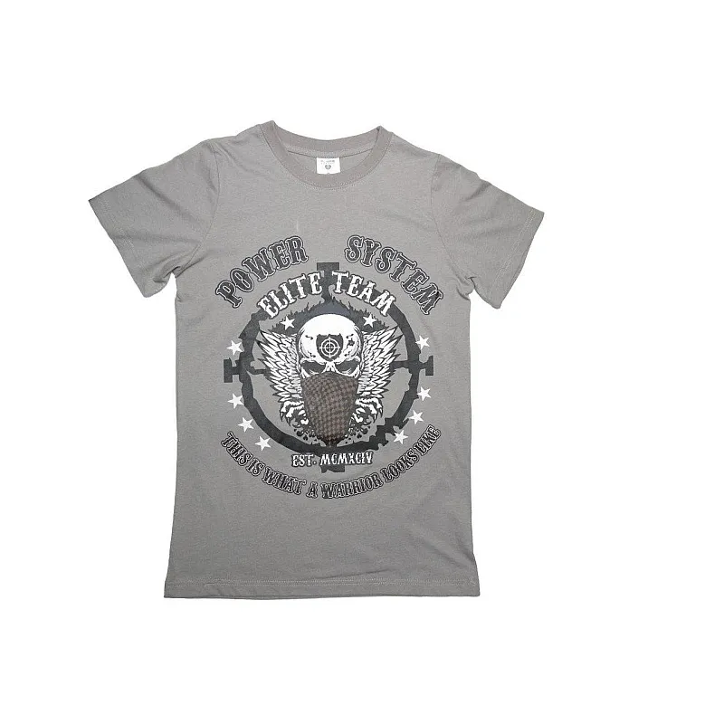 Футболка для фитнеса и бодибилдинга Power System PS-8004 Desperados Grey XL