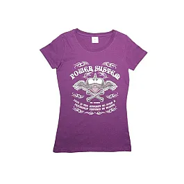 Футболка для фитнеса и бодибилдинга женская Power System Heart Breaker PS-8005 Purple M