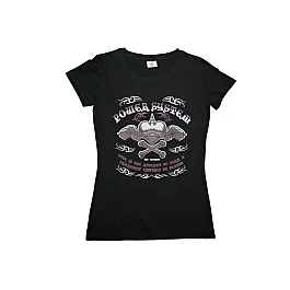 Футболка для фитнеса и бодибилдинга женская Power System Heart Breaker PS-8005 Black S