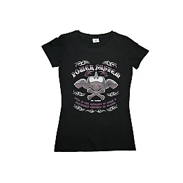 Футболка для фитнеса и бодибилдинга женская Power System Heart Breaker PS-8005 Black L