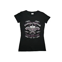 Футболка для фитнеса и бодибилдинга женская Power System Heart Breaker PS-8005 Black XL