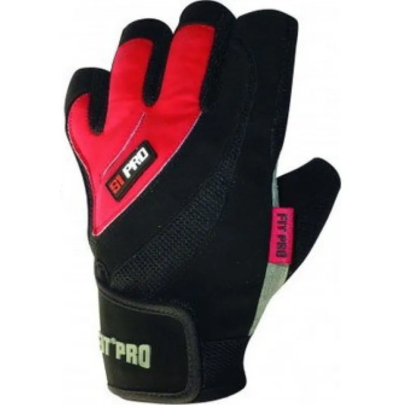 Перчатки для тяжелой атлетики Power System S1 Pro FP-03 Red XL