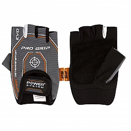 Перчатки для фитнеса и тяжелой атлетики Power System Pro Grip EVO PS-2250E Grey XXL