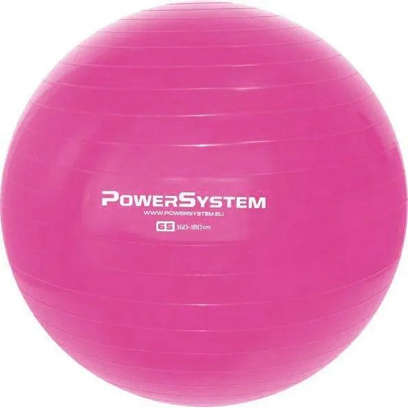 Мяч для фитнеса и гимнастики Power System PS-4012 65 cm Pink