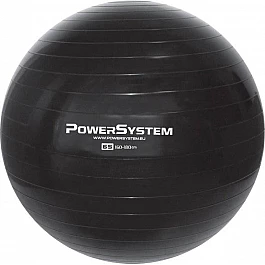 Мяч для фитнеса и гимнастики Power System PS-4012 Pro Gymball 65 cm Black