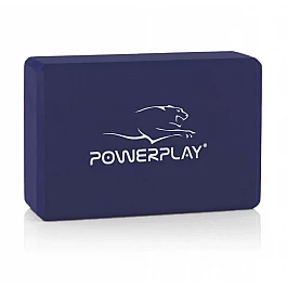 Блок для йоги PowerPlay 4006 Yoga Brick Темно-синий