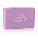 Блок для йоги PowerPlay 4006 Yoga Brick Фиолетовый