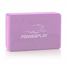 Блок для йоги PowerPlay 4006 Yoga Brick Фиолетовый