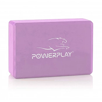 Блок для йоги PowerPlay 4006 Yoga Brick Фиолетовый