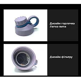 Бутылка для воды CASNO 500 мл KXN 1234 Фиолетовая