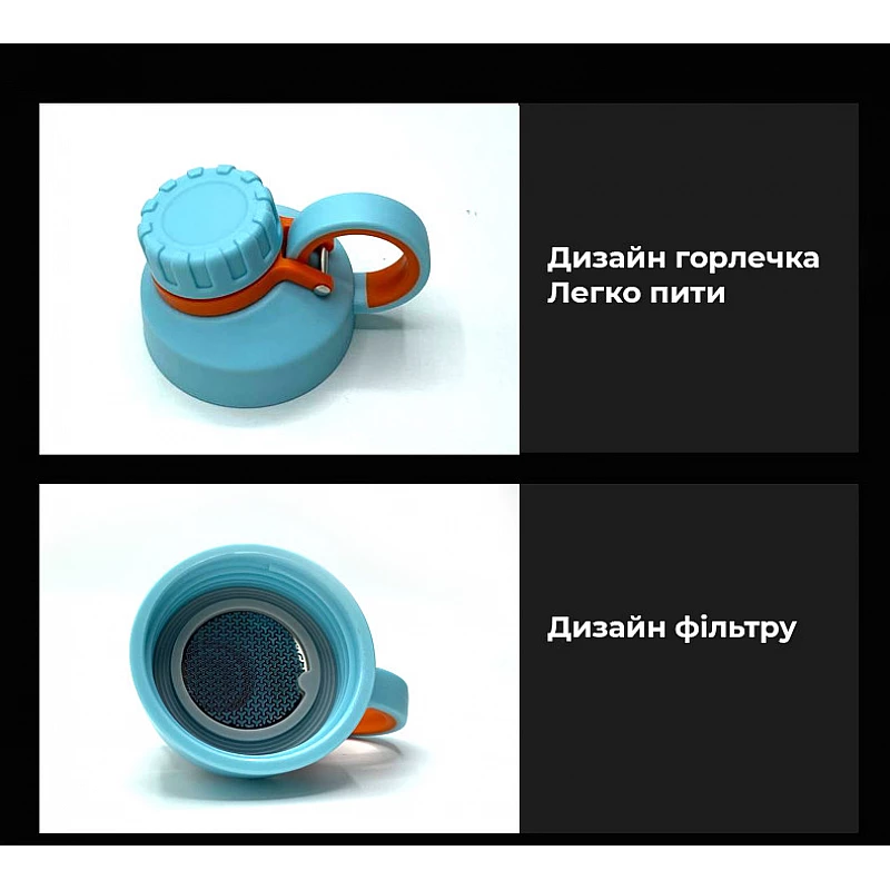 Бутылка для воды CASNO 800 мл KXN-1235 Голубая