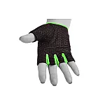 Перчатки для фитнеса PowerPlay 2935 женские Серо-Зеленые S