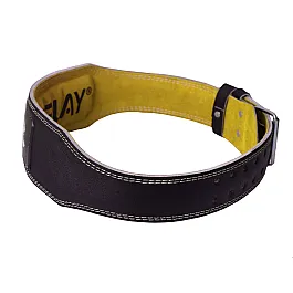 Пояс для важкої атлетики PowerPlay 5085 Чорно-Жовтий M