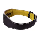 Пояс для важкої атлетики PowerPlay 5085 Чорно-Жовтий L