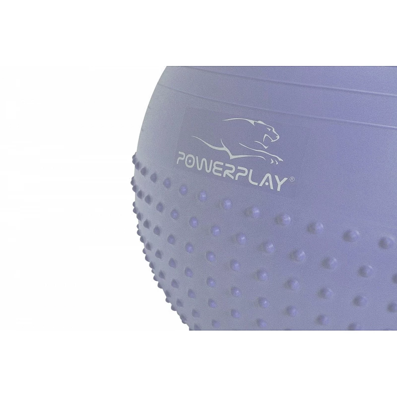 Мяч для фитнеса PowerPlay 4003 75см Sky Blue + насос