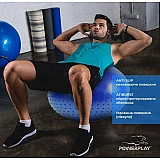 Мяч для фитнеса PowerPlay 4003 75см Sky Blue + насос