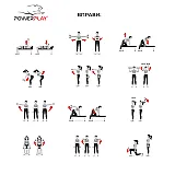 Гантель PowerPlay 4126 неопреновая 1 кг