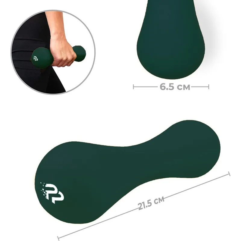 Гантель PowerPlay 4126 неопреновая 2 кг