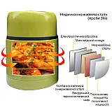 Термос харчовий PowerPlay 9003 Жовтий 500 мл